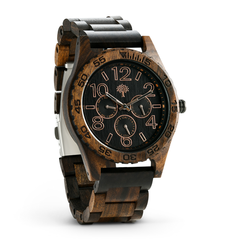 Wood Watches by Lux Woods l Handmade Engraved Wood Watch