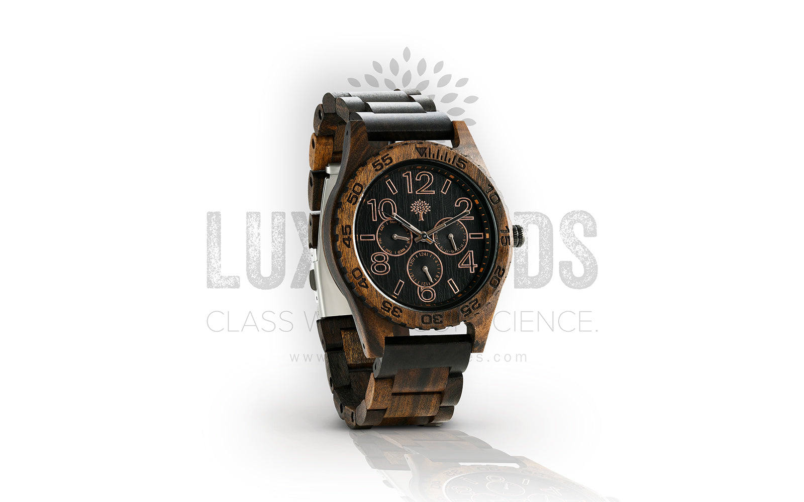 Wood Watches by Lux Woods l Handmade Engraved Wood Watch